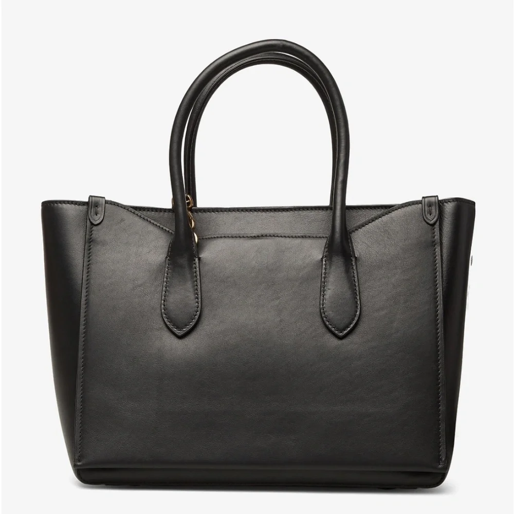 Polo Ralph Lauren - Leather Large Sloane Satchel - Picture 2 of 8